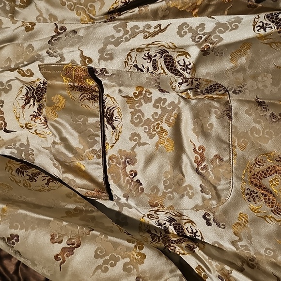 Vintage Handmade Silk Nippon Tailor Smoking Gown – Nikkatsu Arcade Tokyo Japan - Picture 3 of 13